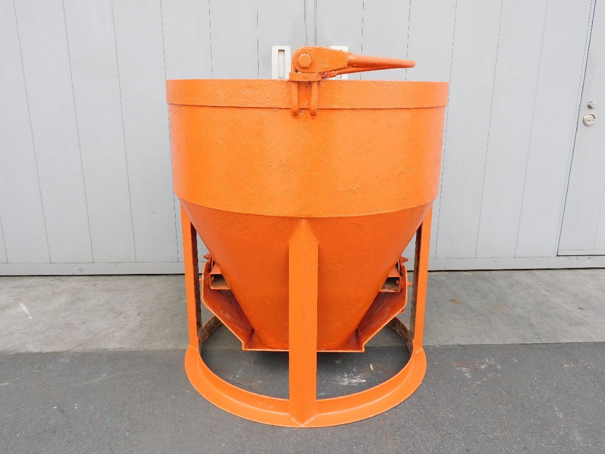 *1000 jpy start outright sales!* boiler . ironworking place raw concrete hopper 0.5m3 Class * construction site construction work * used *T606[ juridical person limitation delivery! gome private person un- possible ]