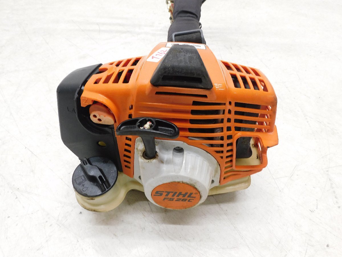 ★1000円スタート売切り！★スチール 草刈機 FS26C★STIHL★刈払機★混合★農業★肩掛け★中古★T762【法人限定配送！個人宅不可】_画像5