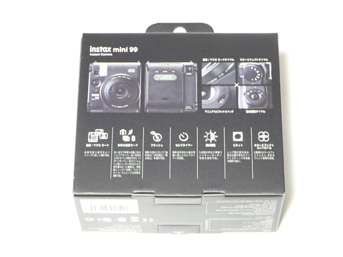 [ new goods unopened goods ]FUJIFILM Cheki instant camera instax mini 99 black 