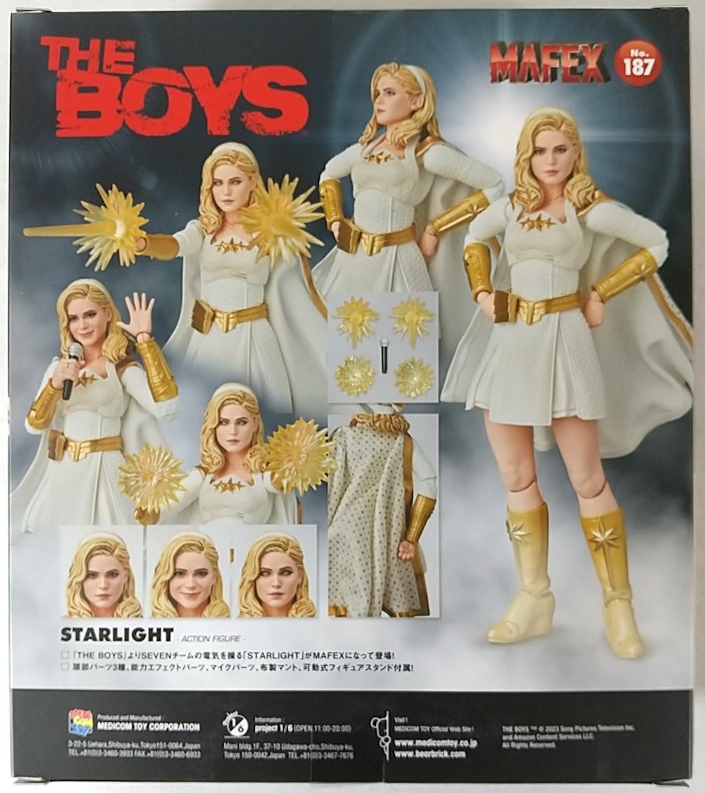 【 новый товар   не вскрытый 】MAFEX No.187 STARLIGHT/ звезда   light （THE BOYS）