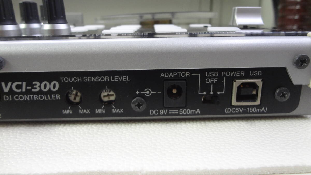 VESTAXbe старт ksVCI-300 DJ контроллер USB подключение . рабочее состояние подтверждено 