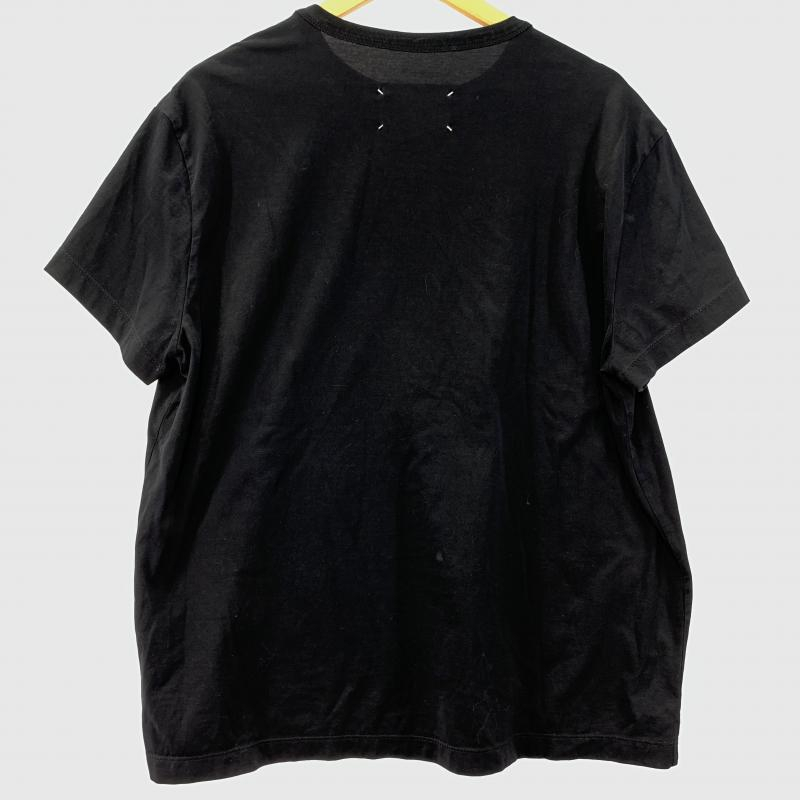 【中古】MARTIN MARGIELA 21SSリバースロゴTシャツ サイズ50 ブラック マルタン マルジェラ[240019454590]_画像2