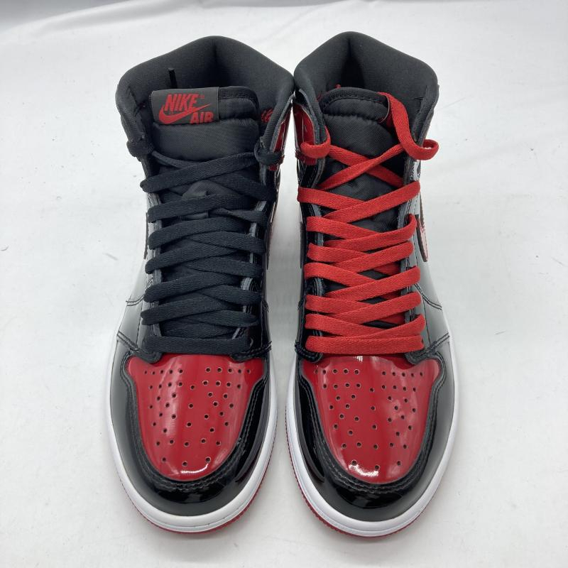 【中古】NIKE AIR JORDAN 1 RETRO HIGH OG PATENTBRED サイズ26cm ナイキ エアジョーダンワン[240019427222]_画像2