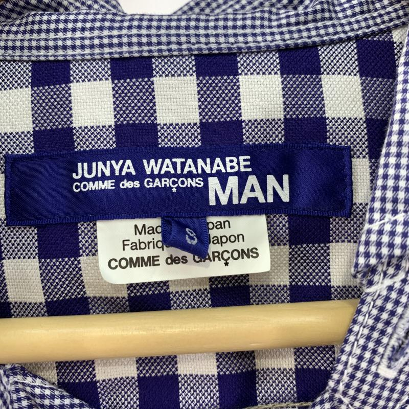 【中古】JUNYA WATANABE MAN COMME des GARCONS 切り替えシャツ サイズS ブルー ジュンヤ ワタナベ コムデギャルソン[240019448513]_画像3