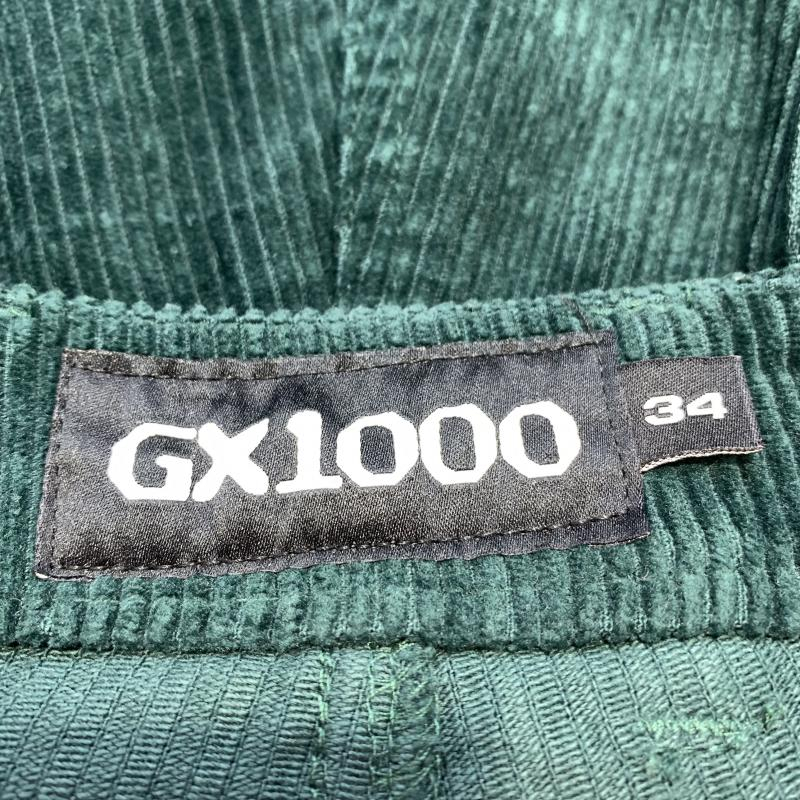 【中古】GX1000 コーデュロイパンツ 34 グリーン ジーエックスセン[240019447546]_画像7