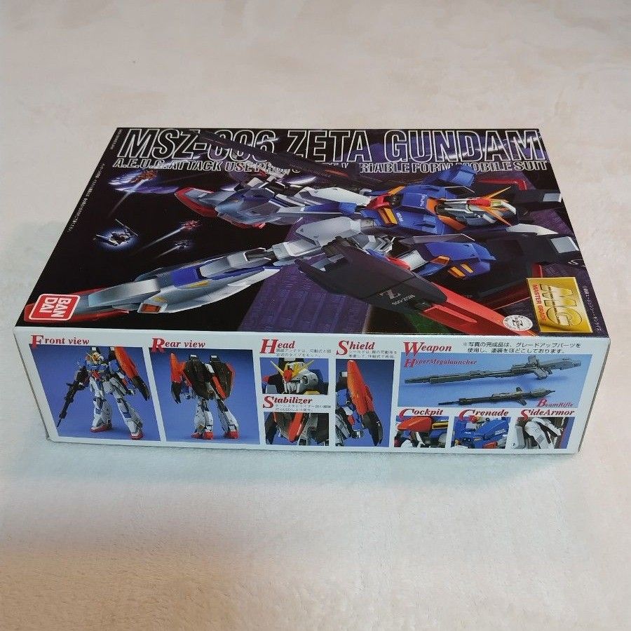 未使用】MSZ-006 「ゼータガンダム」 1/100スケール マスター 未使用】MSZ-006 「ゼータガンダム」 1/100スケール マスター