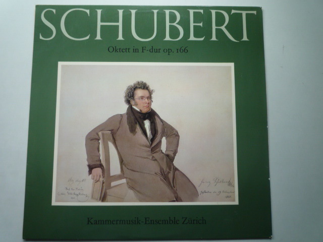 SU48 スイスex libris盤LP シューベルト/八重奏曲 チューリッヒ室内合奏団_画像1