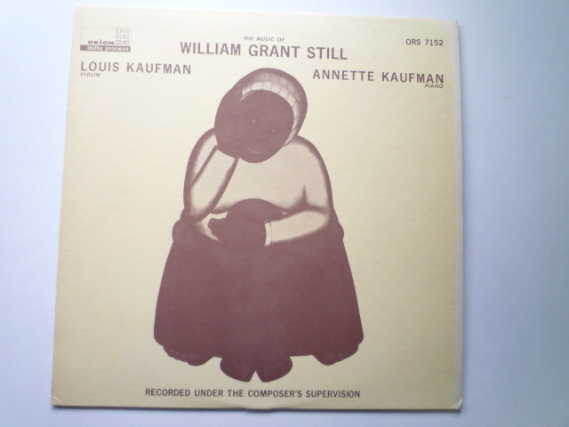 SU82 米orion盤LP W・G・スティル/ヴァイオリン組曲、小品 L＆A・カウフマンの画像1