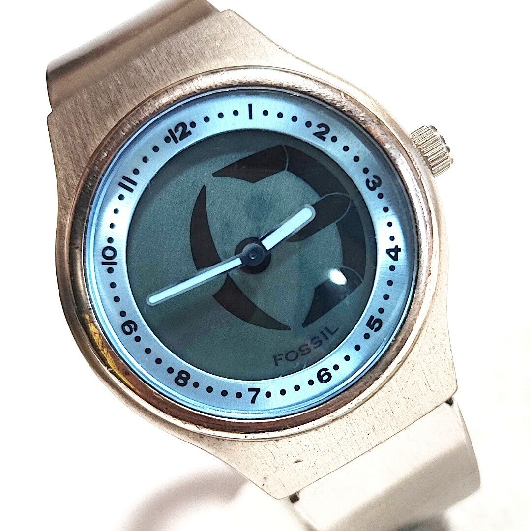動作品 FOSSIL フォッシル BIGTIC メンズ腕時計 アナログデジタルアナデジ クォーツ 動作品 稼働品 m059_画像1