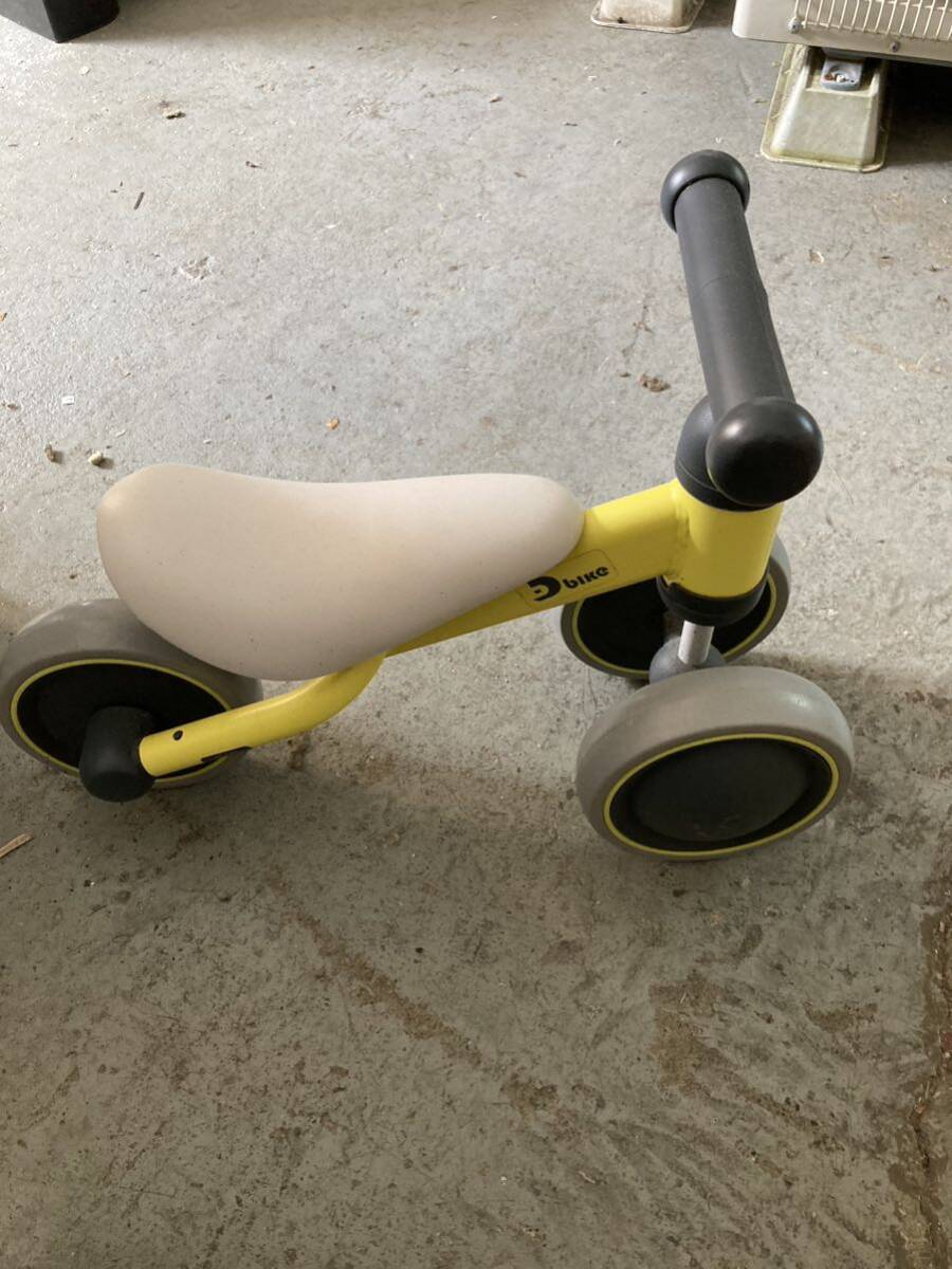 [ toy ] ides D-bike mini I tes Diva ik Mini toy for riding yellow pair .. tricycle yellow kick bike pedal none child 