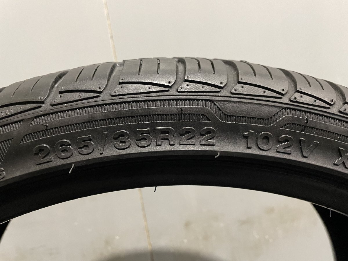 DURATURN MOZZO STX 265/35R22 22インチ 夏タイヤ 1本 バリ溝 レクサスRX ハリアー等　(MTJ553)_画像6