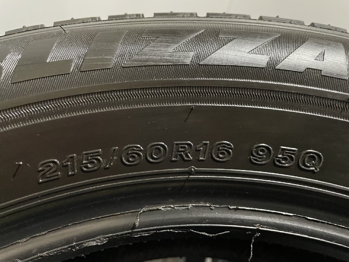 BS BRIDGESTONE BLIZZAK VRX3 215/60R16 16インチ スタッドレス 2本 22年製 バリ溝 マークX エスティマ クラウンロイヤル等　(MTP198)_画像7