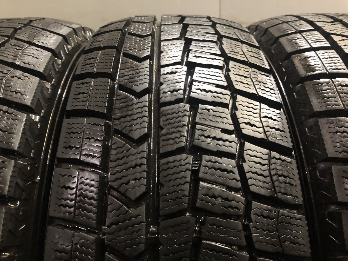 DUNLOP WINTER MAXX WM02 185/65R15 15インチ スタッドレス 4本 22年製 バリ溝 フリード アリオン イスト デミオ等　(KTL074)_画像6