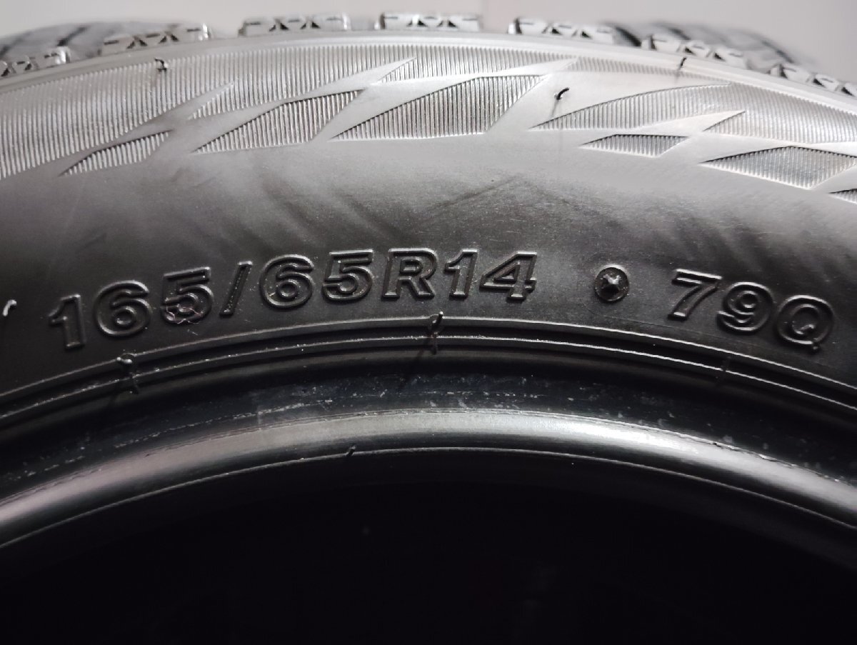 BS BRIDGESTONE BLIZZAK VRX2 165/65R14 14インチ スタッドレス 4本 バリ溝 トール タンク ルーミー ソリオ ブーン パッソ等　(KTM059)_画像9