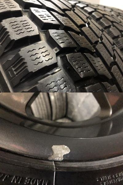 【YOKOHAMA GEOLANDAR i/T G072 LT315/75R16 113Q】スタッドレス【YSM KY-7 16インチ 8J6HPCD139.7-5】バリ溝 深リム 80ランクル等(VTH949)_画像9