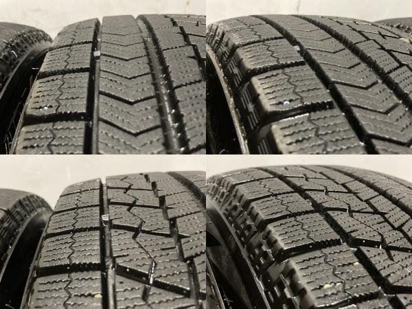 【BS BRIDGESTONE BLIZZAK VRX 185/65R15】スタッドレス【BS zart R7 ザート 15インチ 5.5J4HPCD100+42】ノート デミオ等　(MTM339)_画像9