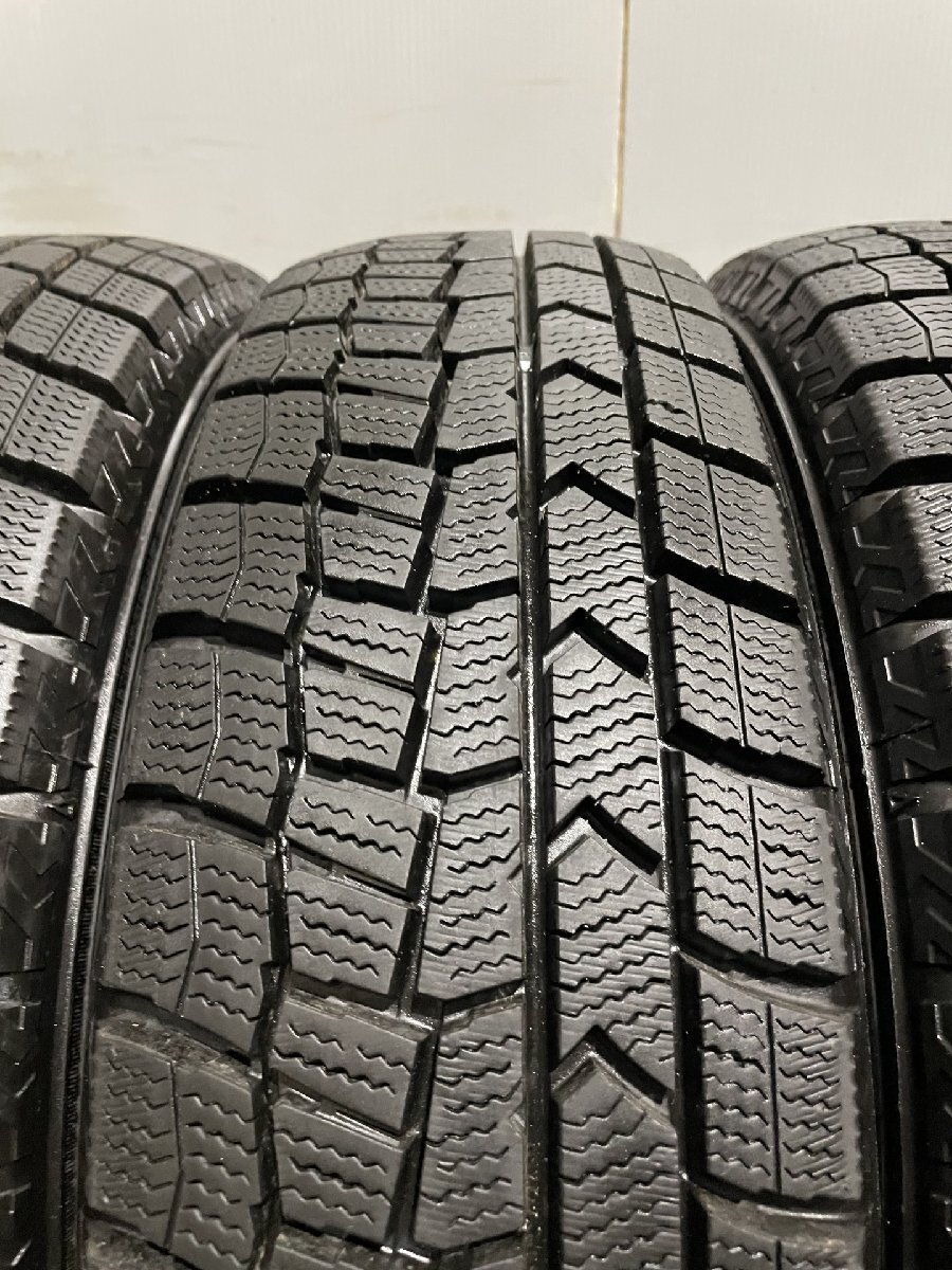 DUNLOP WINTER MAXX WM02 165/65R14 14インチ スタッドレス 4本 20年製 バリ溝 タンク ルーミー ソリオ等　(MTB567)_画像3