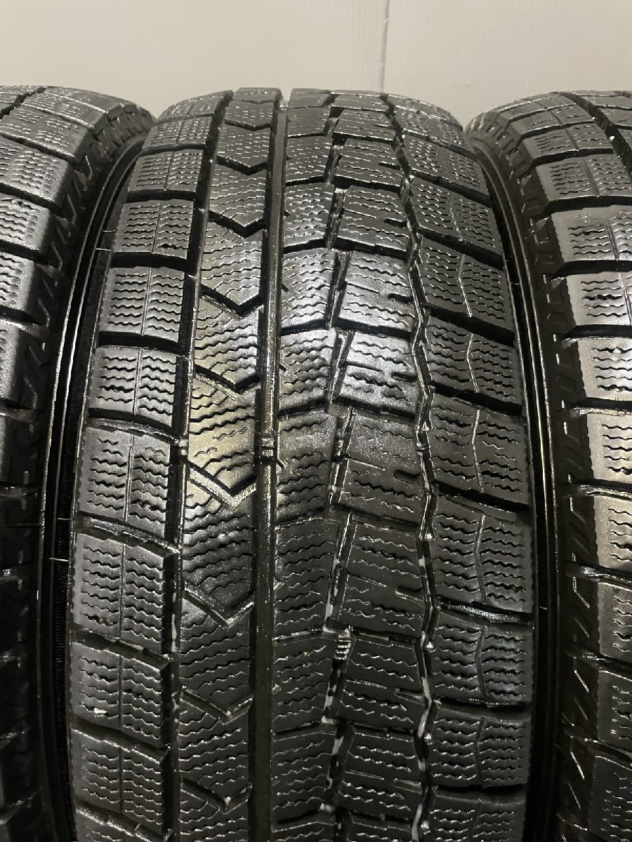 DUNLOP WINTER MAXX WM02 185/65R15 15インチ スタッドレス 4本 22～23年製 バリ溝 フリード アクア イスト デミオ等　(KTM052)_画像3