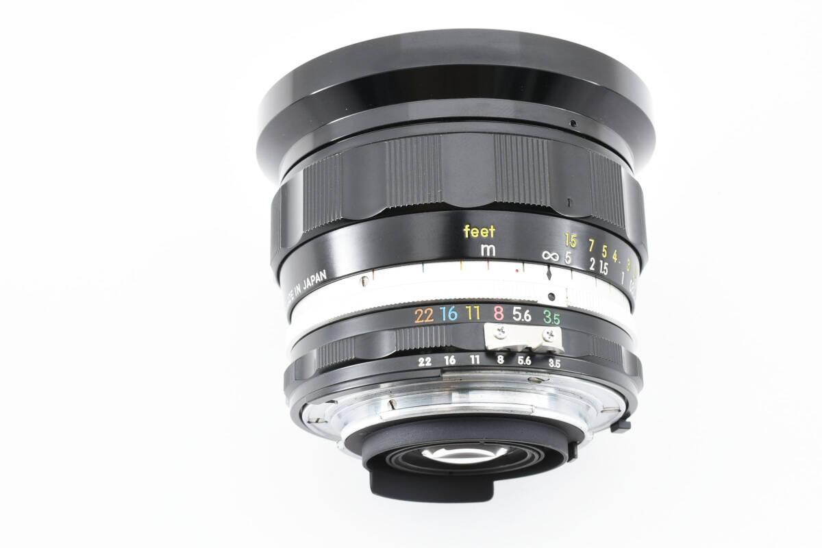 ★美品★Nikon ニコン NIKKOR-UD Auto 20mm F3.5 Ai改★　R5043＃158_画像8