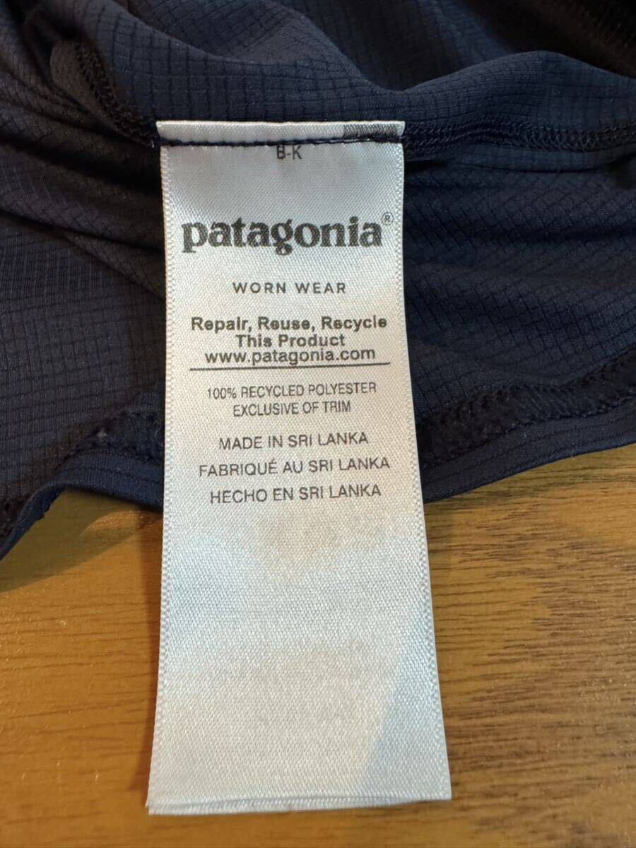 patagonia パタゴニア メンズ・ロングスリーブ・キャプリーン・クール・ライトウェイト・シャツ Navy M STY45641 速乾 防臭 長袖 Tシャツ_画像4