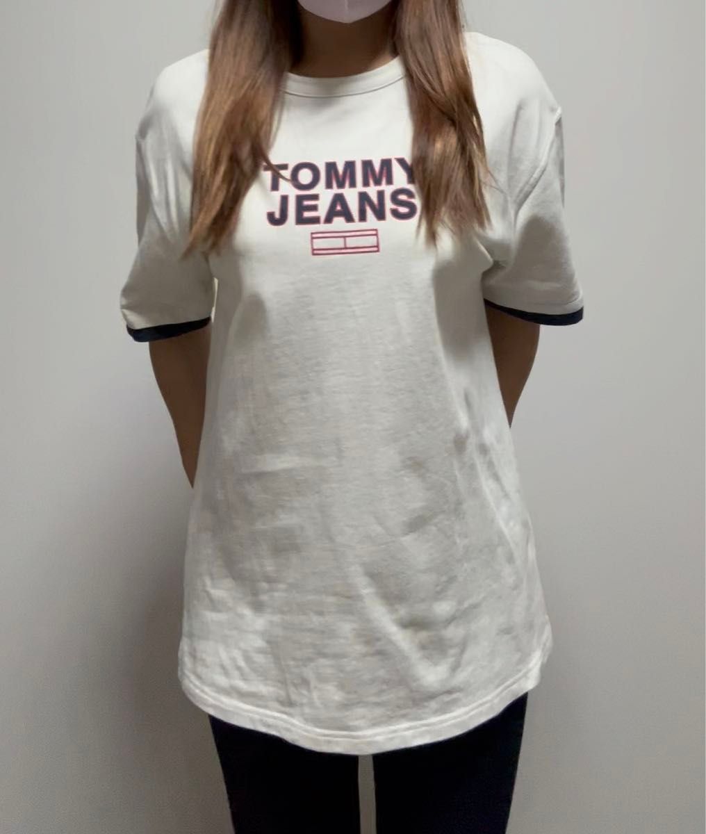 TOMMYJEANS 半袖ロゴTシャツ Tシャツ