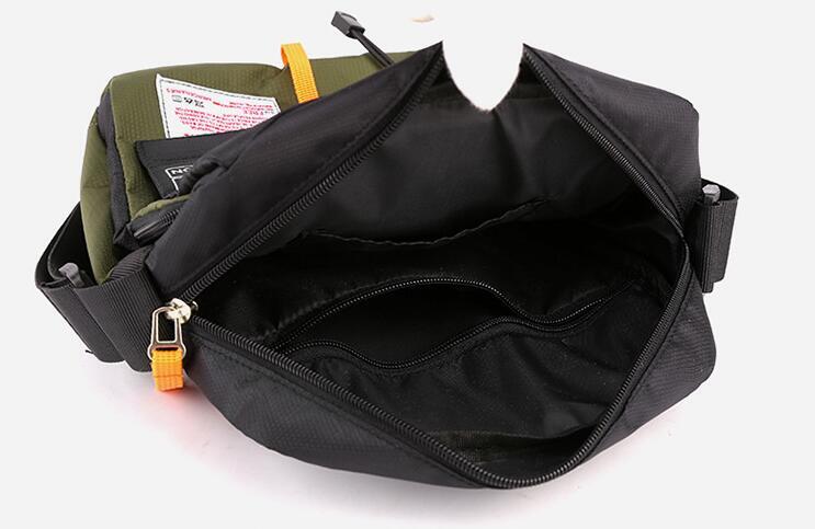 1円～ ショルダーバッグ (F283) メンズバッグ ナイロン バッグ 防水バッグ スポーツバッグ 斜めがけ 防水 多機能 鞄 メンズバッグ 黒_画像7