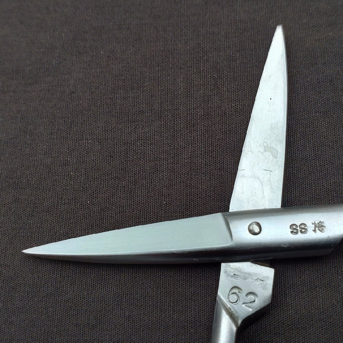 外科剪刀 両尖 SHIN-EI SS特 分解式 62 全長約135㎜ 【9664】_画像6