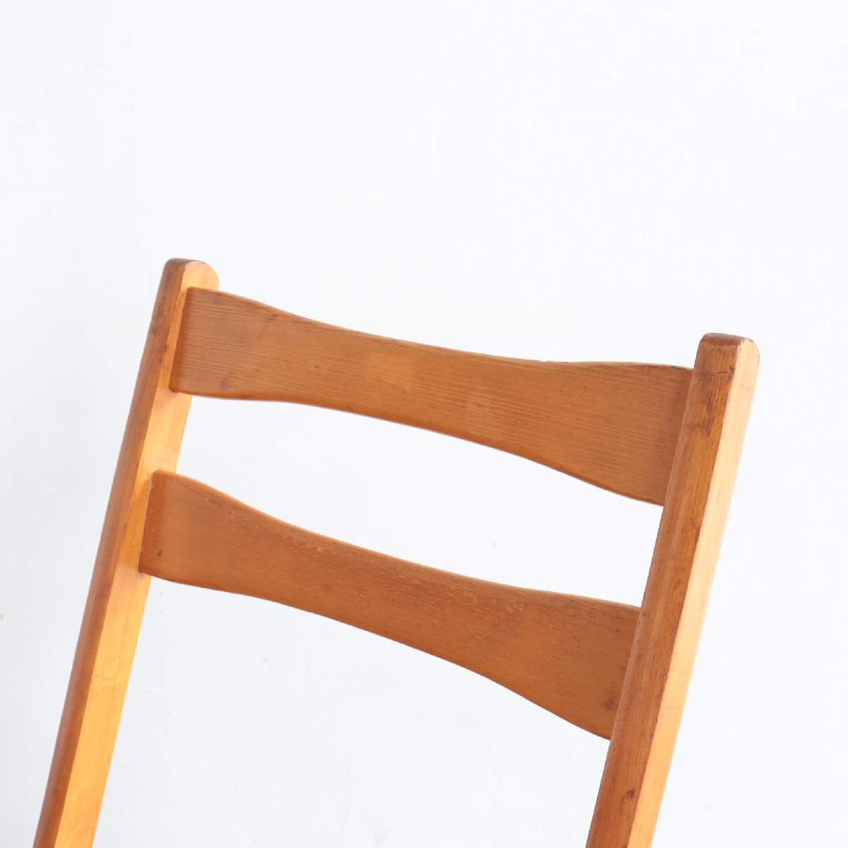 50s 60s フォールディングチェア【#4295】アメリカ ヴィンテージ 折り畳み 椅子 店舗什器 ガレージ チェア アウトドア USA 木製_画像3