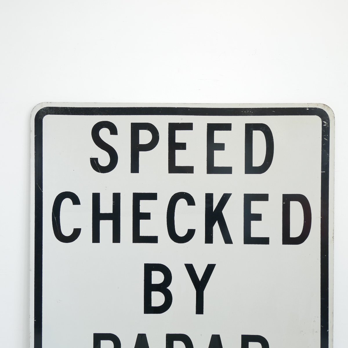 アメリカ ヴィンテージ ロードサイン 速度制限 道路標識 ストリートサイン ガレージディスプレイ 看板 #502-181-33_画像2