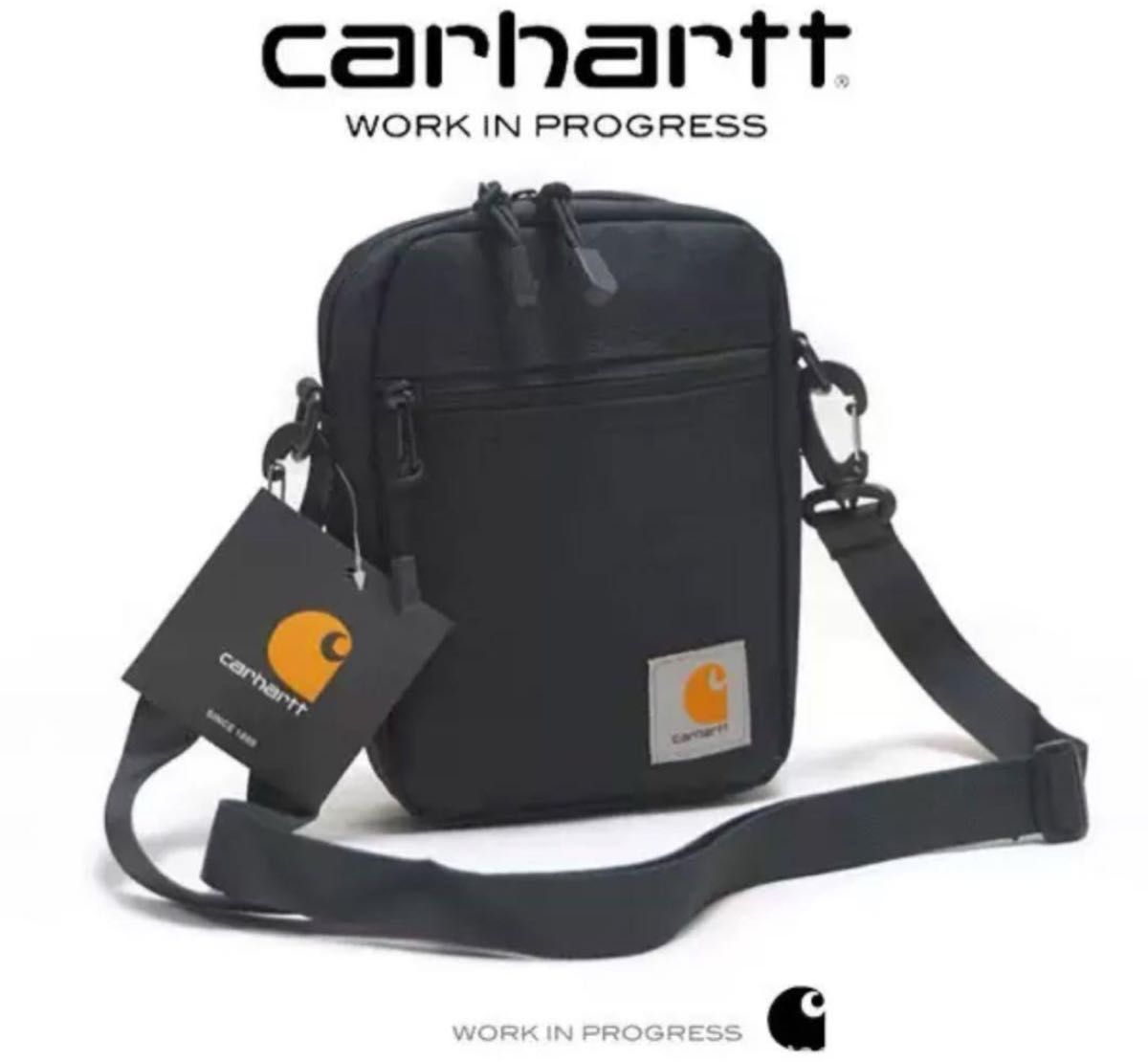 Carhartt カーハート メンズ 黒 ショルダーバッグ 男女兼用