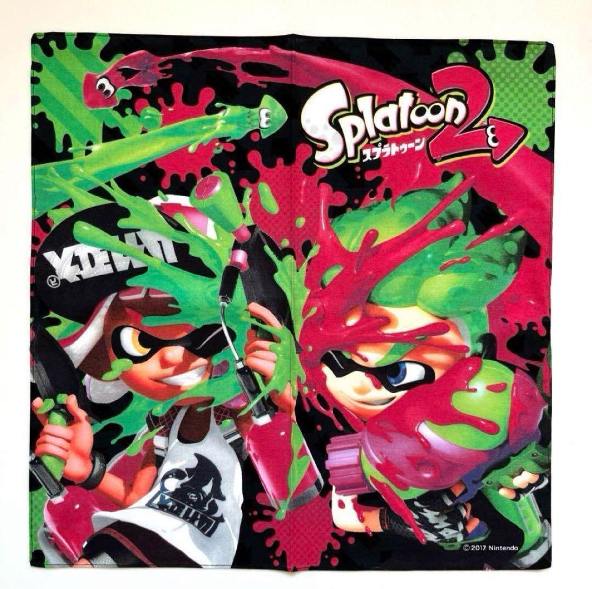 スプラトゥーン スプラ ランチクロス 未使用品 2枚