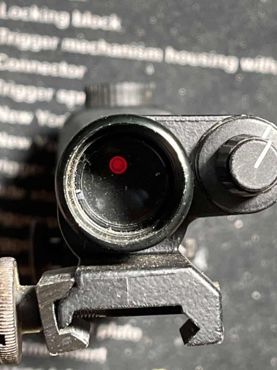 実物 Aimpoint 1000 点灯確認 エイムポイント 2000 3000 5000 m723 m727 m733 CAR15 xm177 80年代 オールドスクール soe aba lbt eagle_画像7