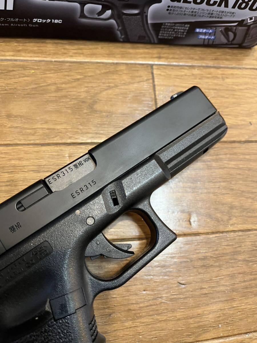  Tokyo Marui газ свободный затвор glock18c semi, полностью автоматический отличное состояние g блокировка 18