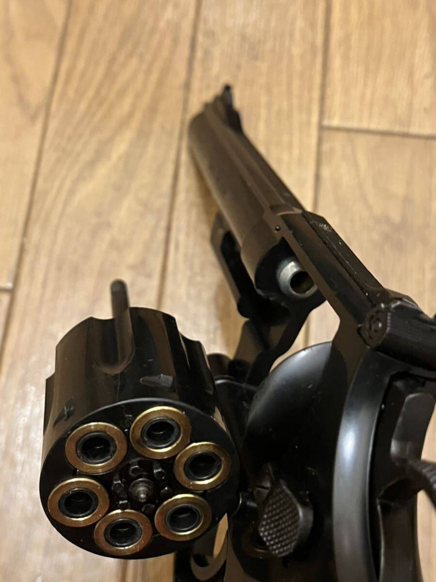 マルシン S&W M29 6インチ ブラック. ガスリボルバー 旧型カートリッジ_画像8