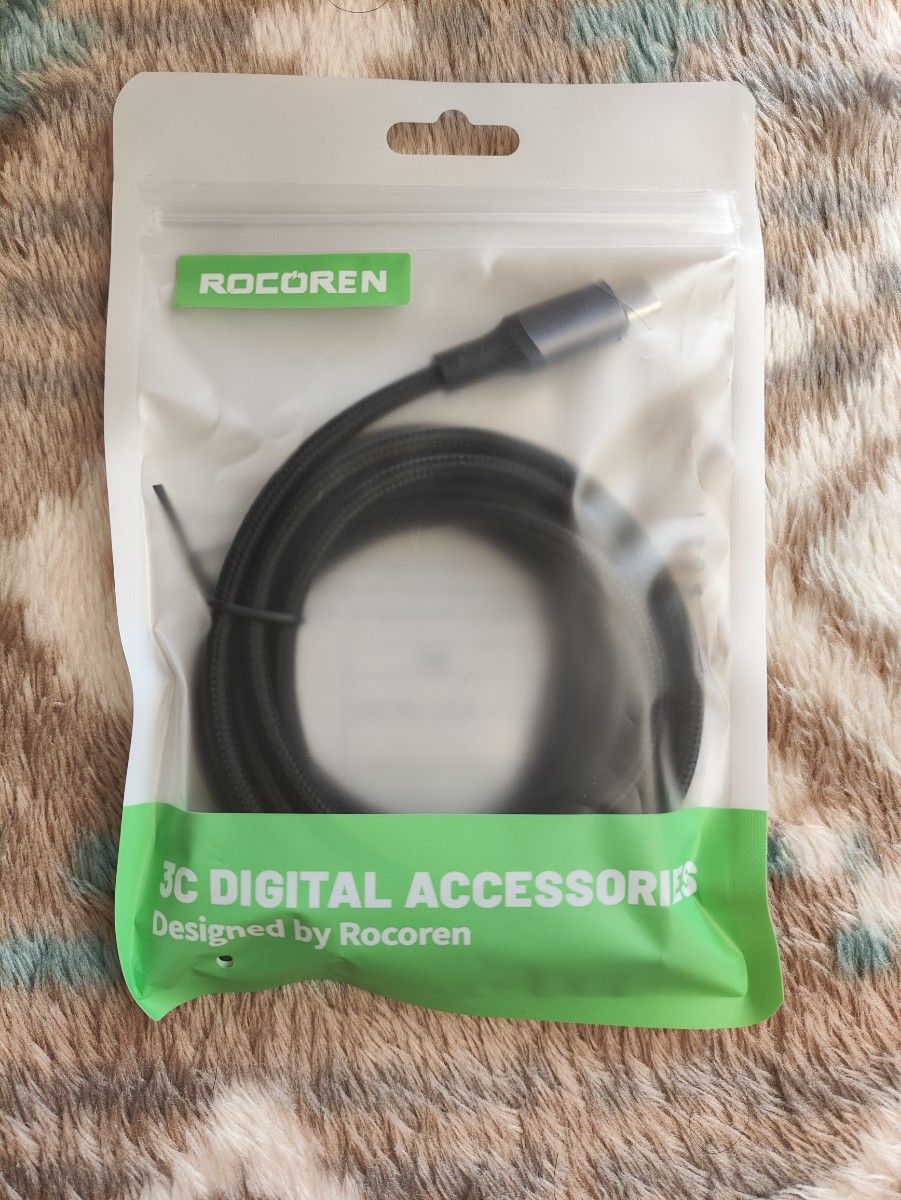 [新品] Rocoren USB-PD 240W 対応 USB-C ケーブル 2m