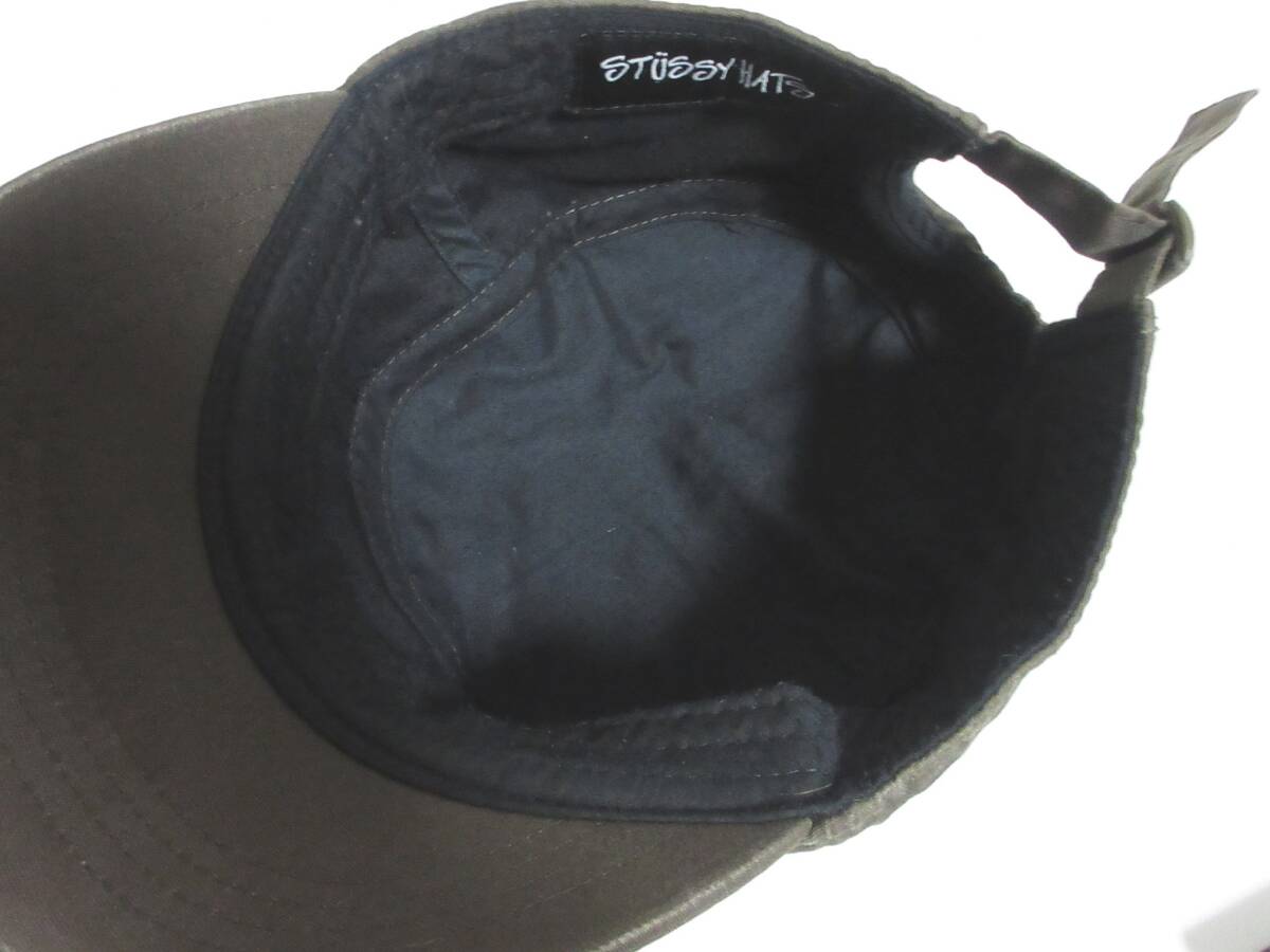 STUSSY ステューシー キャップ 帽子 ブラウン cp167_画像7