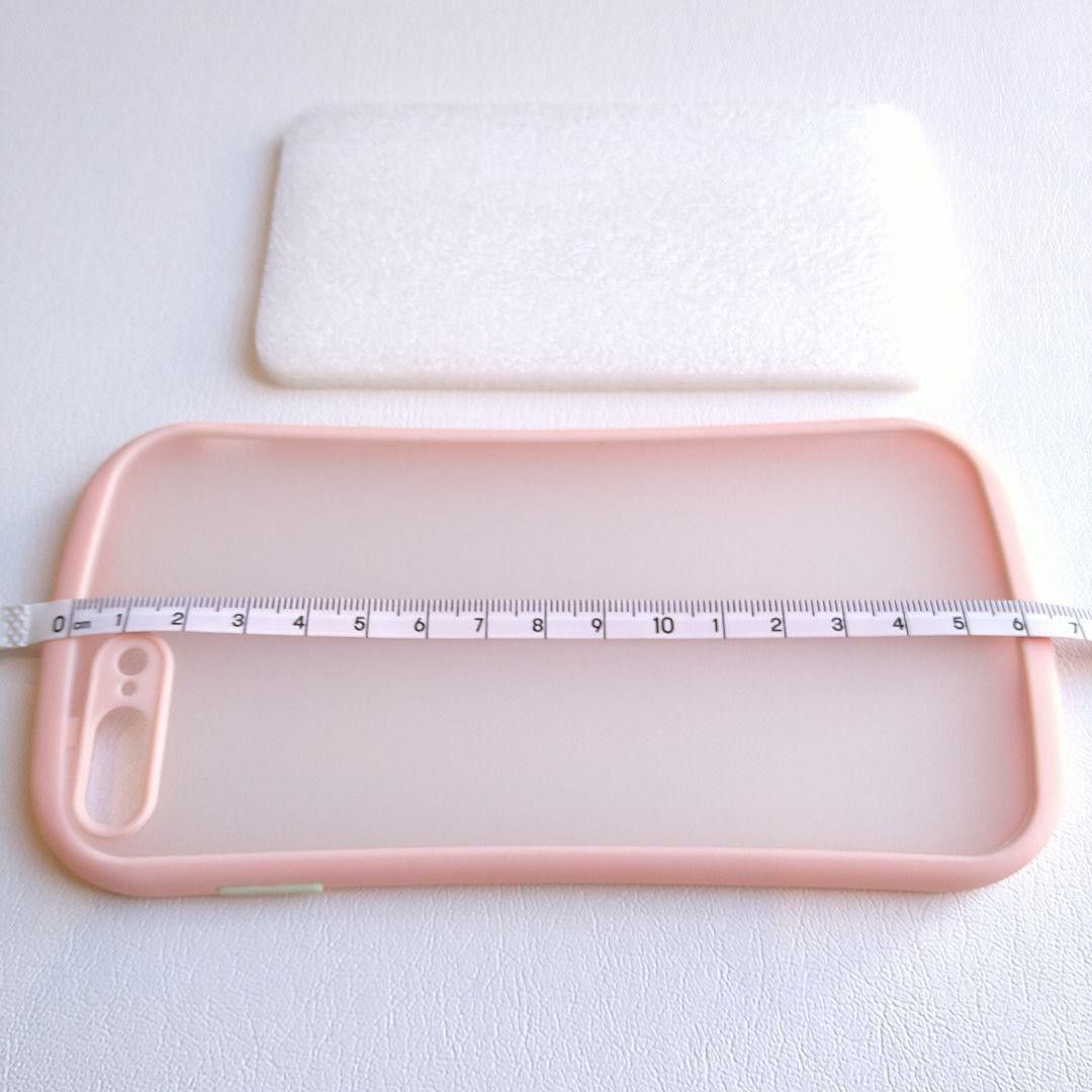 iPhone 7Plus 8Plus ケース カバー ピンク 可愛い シリコン