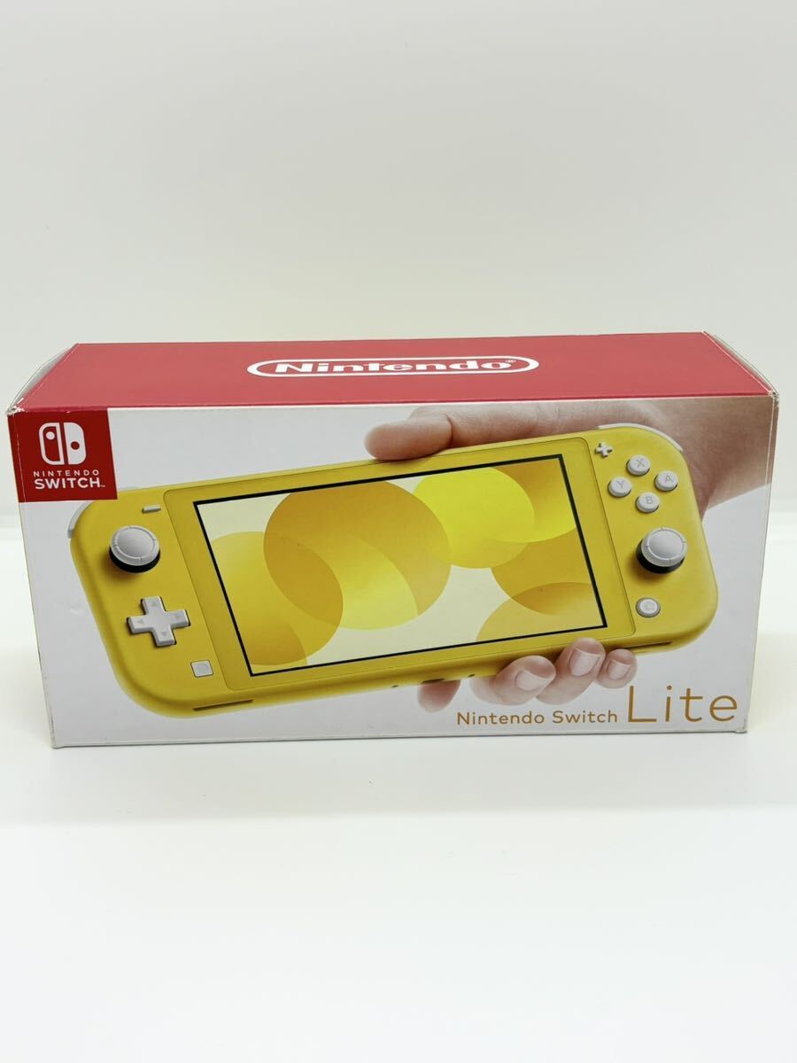 送料無料　Nintendo Switch Lite イエロー 本体　箱付き_画像1