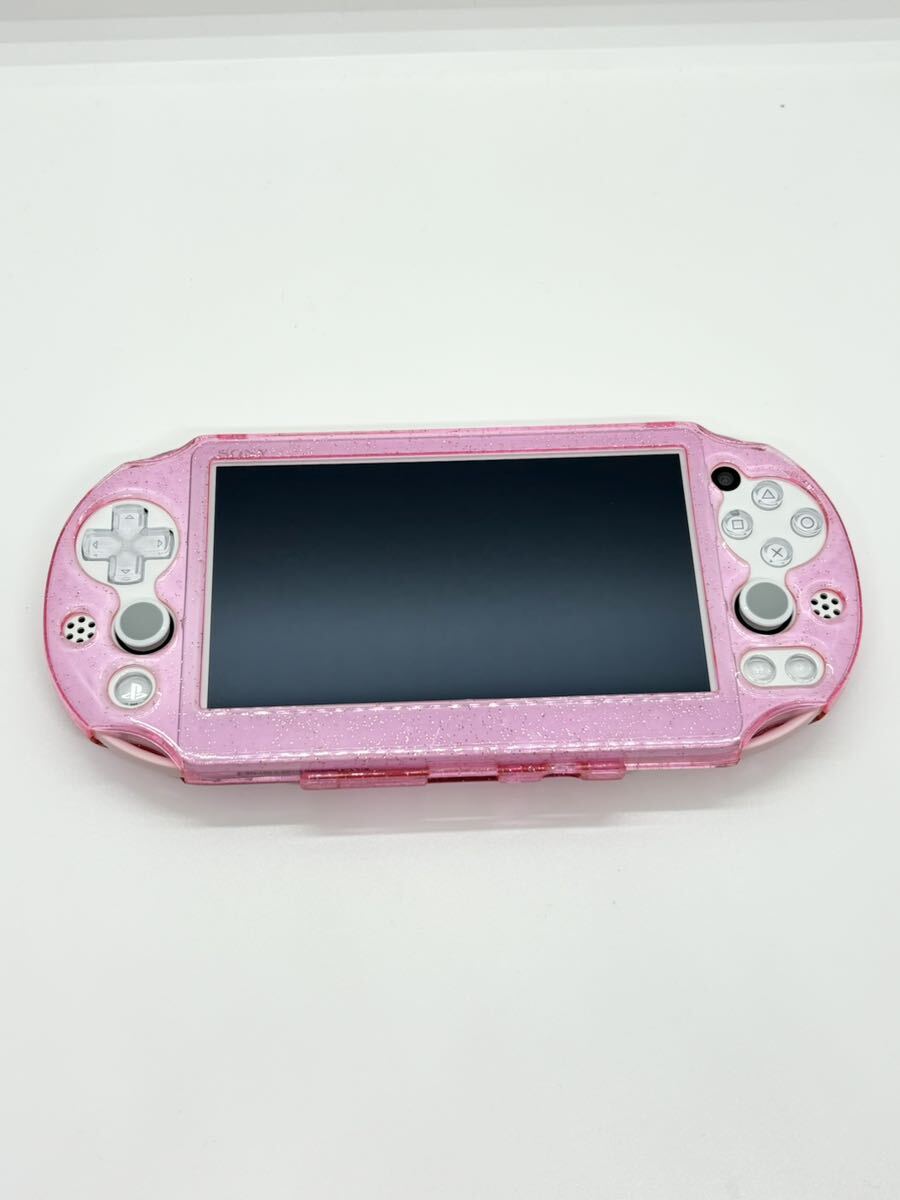 新品同様】PlayStation Vita pch-2000 ライトピンクホワイト 新品同様】PlayStation Vita pch-2000 ライトピンクホワイト