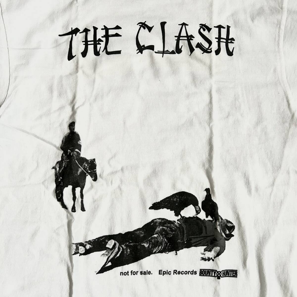 [レア/非売品/未使用/新古品/Mサイズ①] BOUNTY HUNTER, バウンティーハンター, THE CLASH, ザクラッシュ, Epic Records, Sony Music_画像2