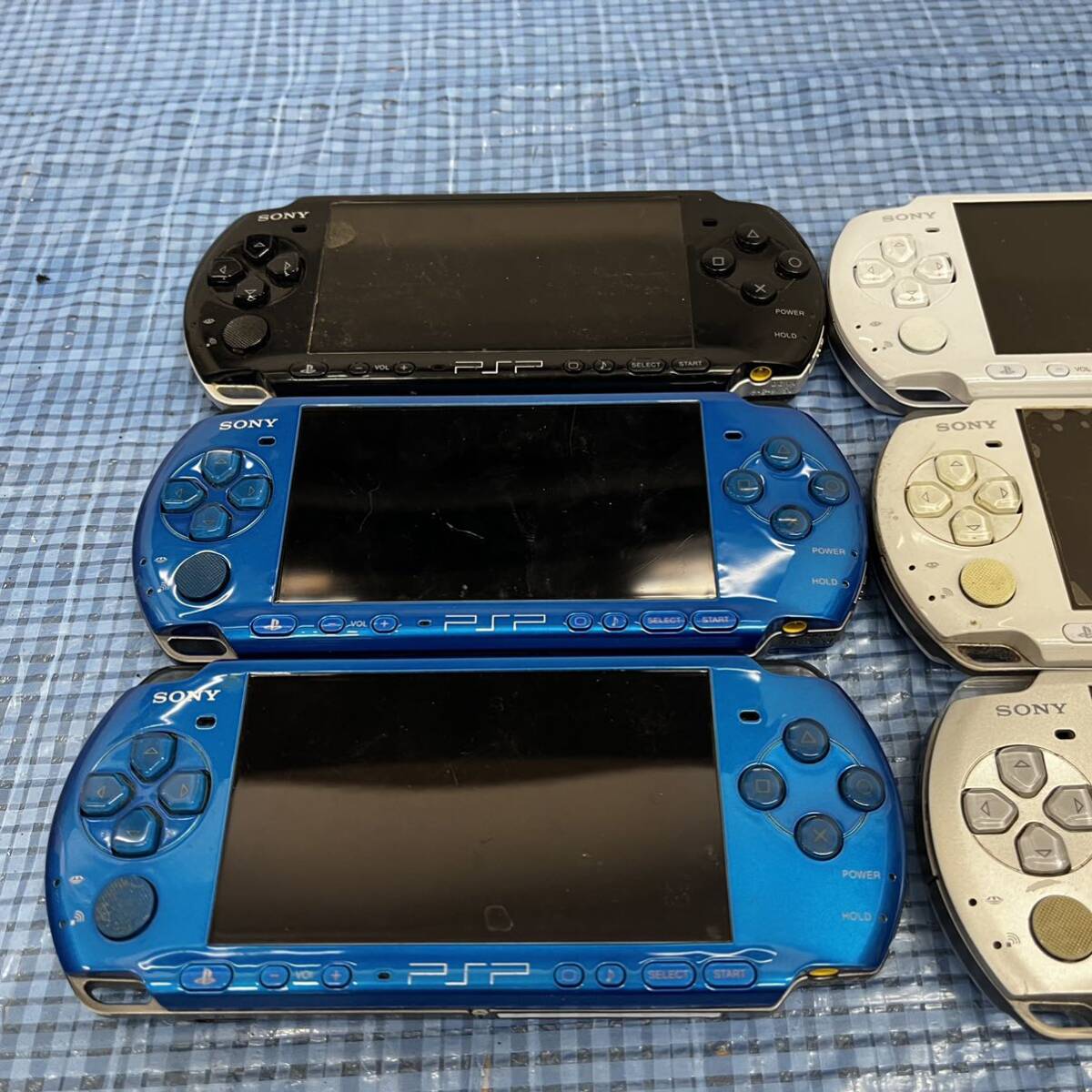 19/ PSP 10台 PSP3000 本体 10台セット（未チェック・ジャンク）プレイステーションポータブル _画像2