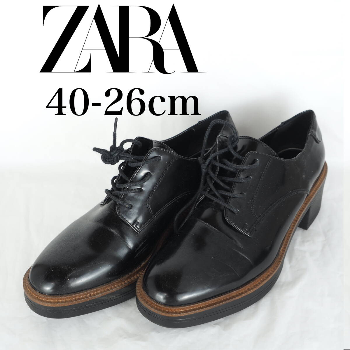 MK6366*ZARA* Zara * женская обувь *40-26cm* чёрный 