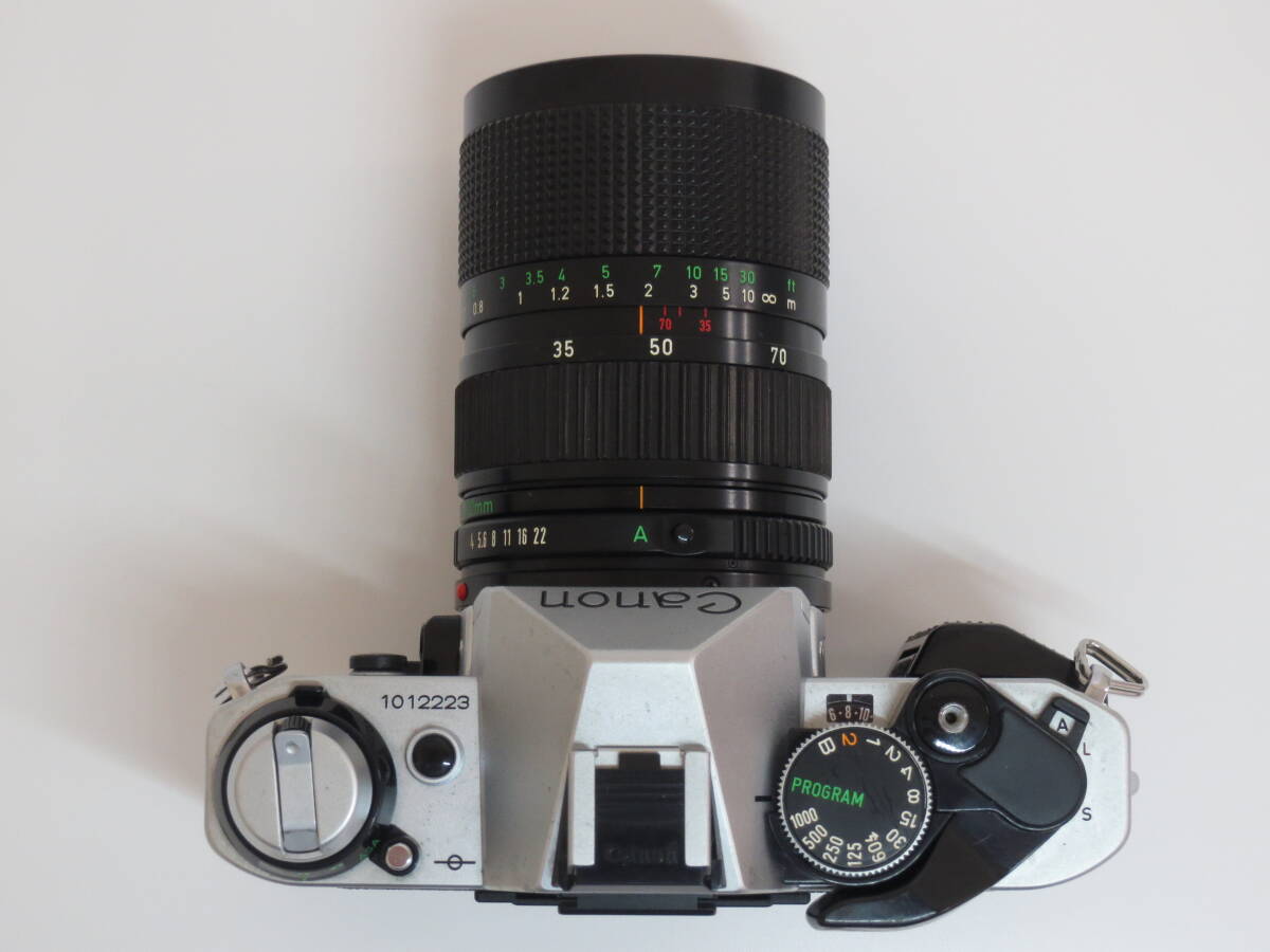 (e-2)　Canon　キャノン　AE-1 PROGRAM / FD 35-70mm 1:4　フィルムカメラ　1012223_画像7