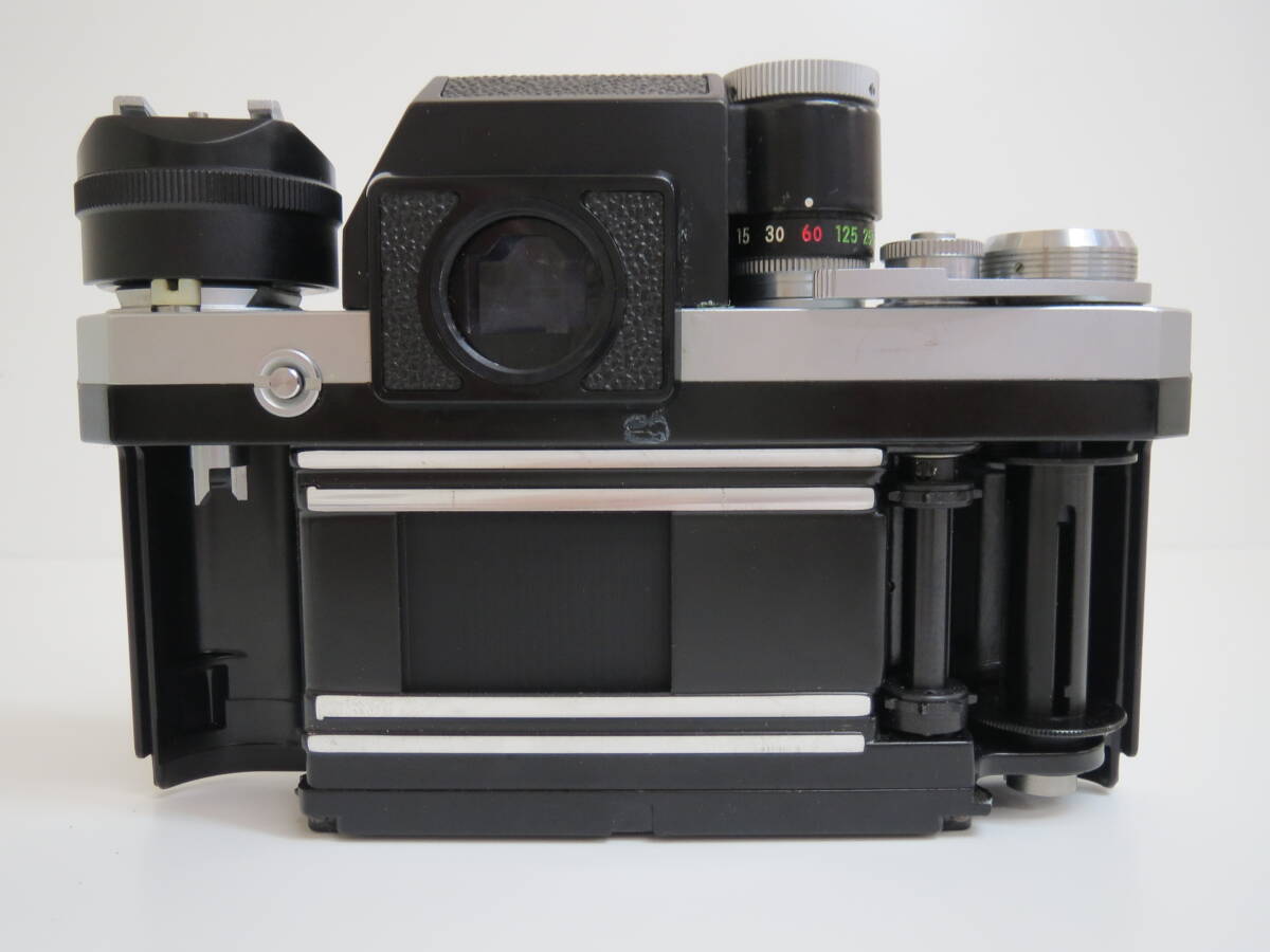 (e-7)　Nikon　ニコン　F　アイレベル　フォトミック　FTNファインダー / NIKKOR-S Auto 1:1.2 f=55mm　フィルムカメラ_画像9