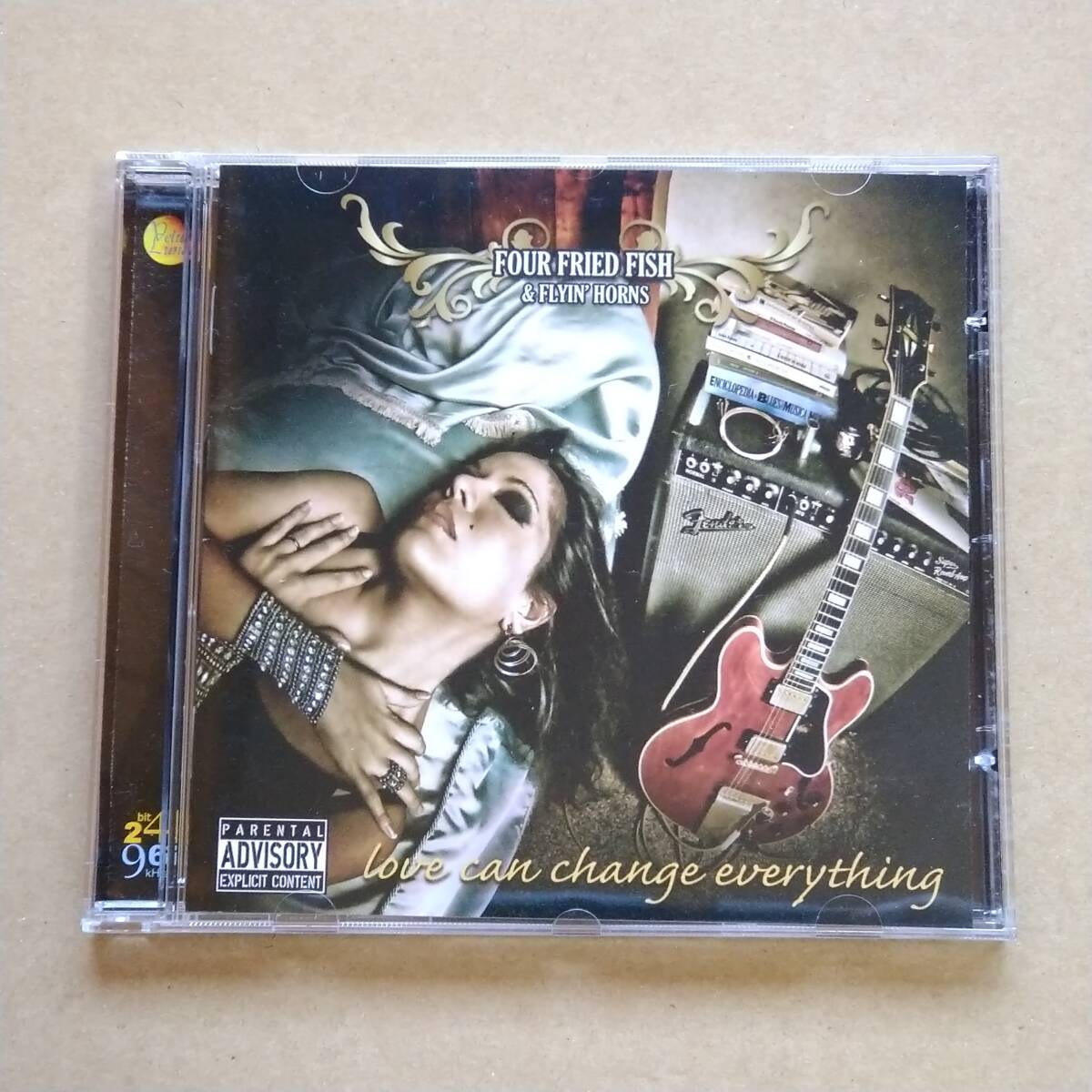 FOUR FRIED FISH & FLYIN' HORNS / Love Can Change Everything [CD] 2011年 輸入盤 CVLD207 イタリア/ジャズ/ブルース/ロック_画像1