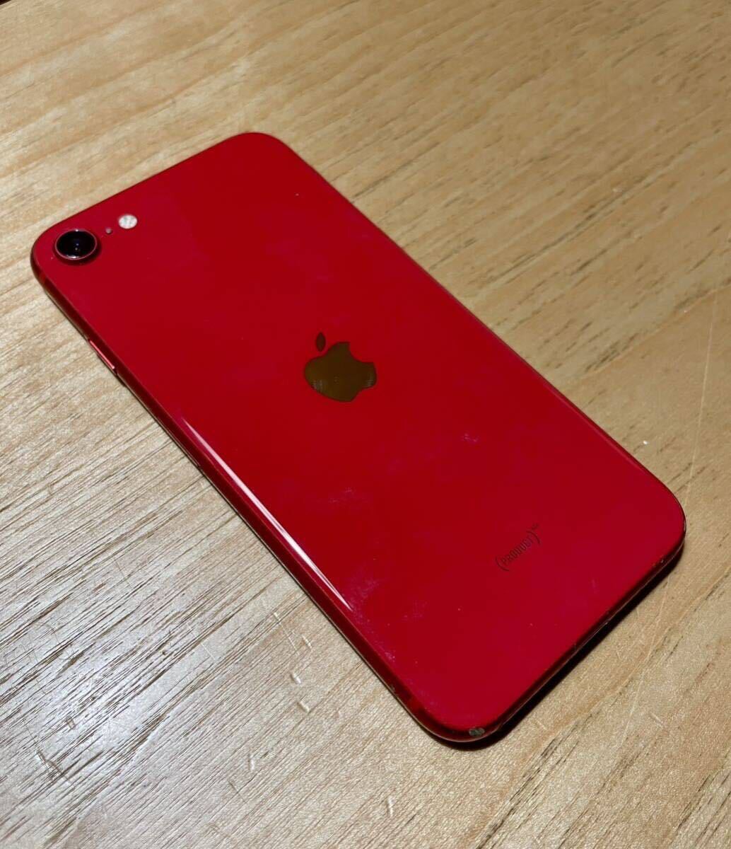 iPhoneSE2 RED赤SIMフリー A2296_画像2