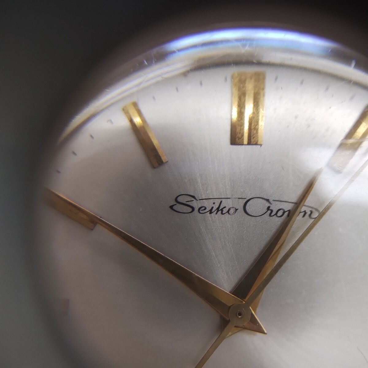 セイコー　SEIKO CROWN　16002・21石 手巻き　　稼働品　自動巻 腕時計_画像2