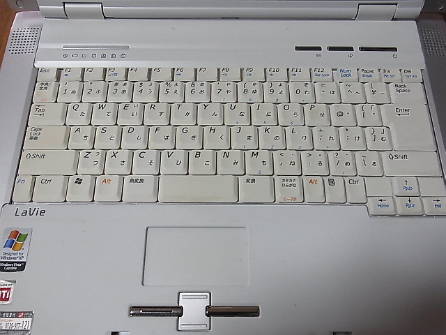 NEC ノートパソコン LaVie PC-LL550/GD1E ジャンク_画像3