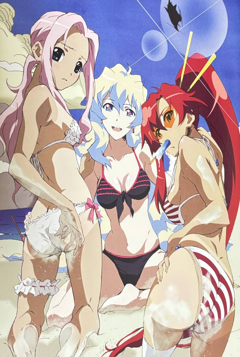  Shakugan no Shana Tengen Toppa Gurren-Lagann иллюстрации вырезки 