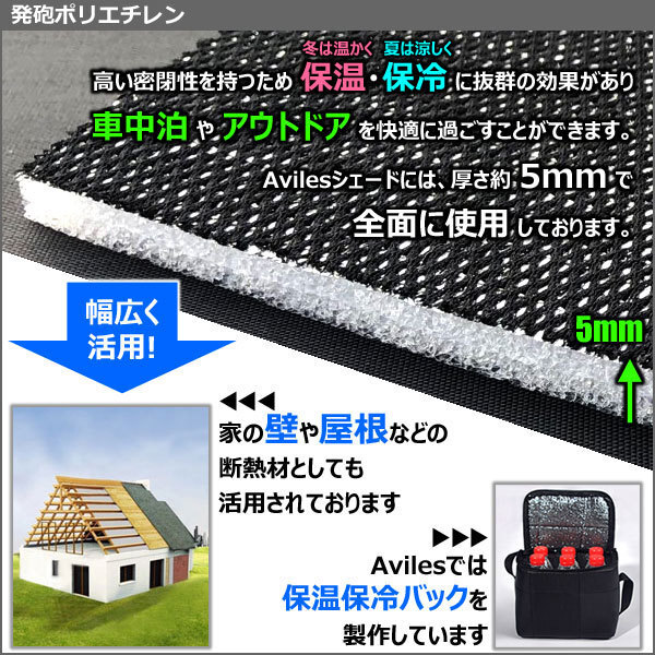 圧倒的断熱 日産 エルグランド E52 H22.08-【エコ断熱シェード/フロント1枚】【日よけ/車中泊】【当日発送】_画像6